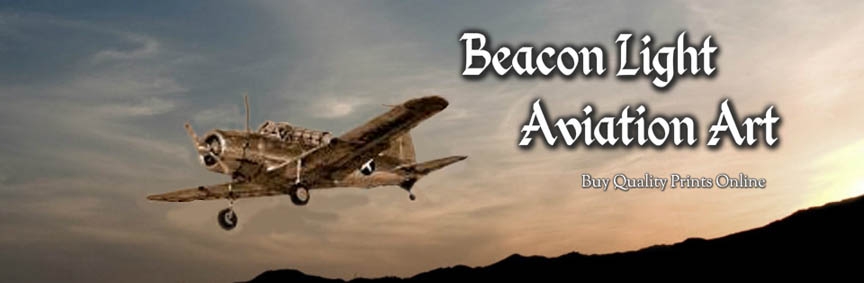 Beacon Light Aviation Art Banner