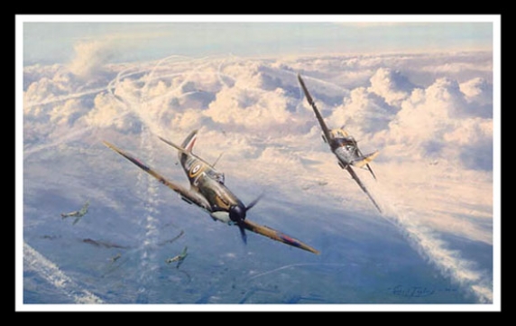 Combat Over London ~ Robert Taylor