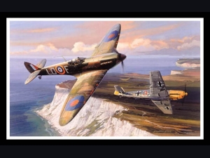 Combat Over Breachy Head ~ Nicolas Trudgian
