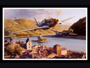 Eagles Over the Rhine by Robert Taylor